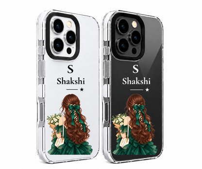 Personalized Name Phone Cover – Cute & Stylish Custom Case for Girls & Women