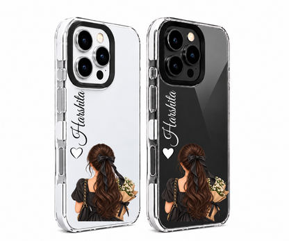 Personalized Name Phone Cover – Cute & Stylish Custom Case for Girls & Women