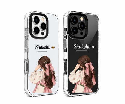 Personalized Name Phone Cover – Cute & Stylish Custom Case for Girls & Women