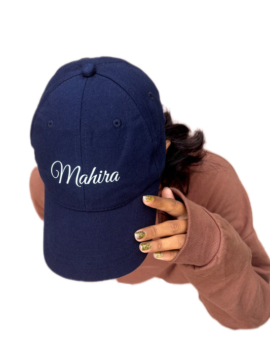 Personalized Name Cotton Cap for Men & Women